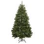Voir la diapositive 2 : VIDAXL Sapin de Noël artificiel a charnieres avec support vert 180 cm