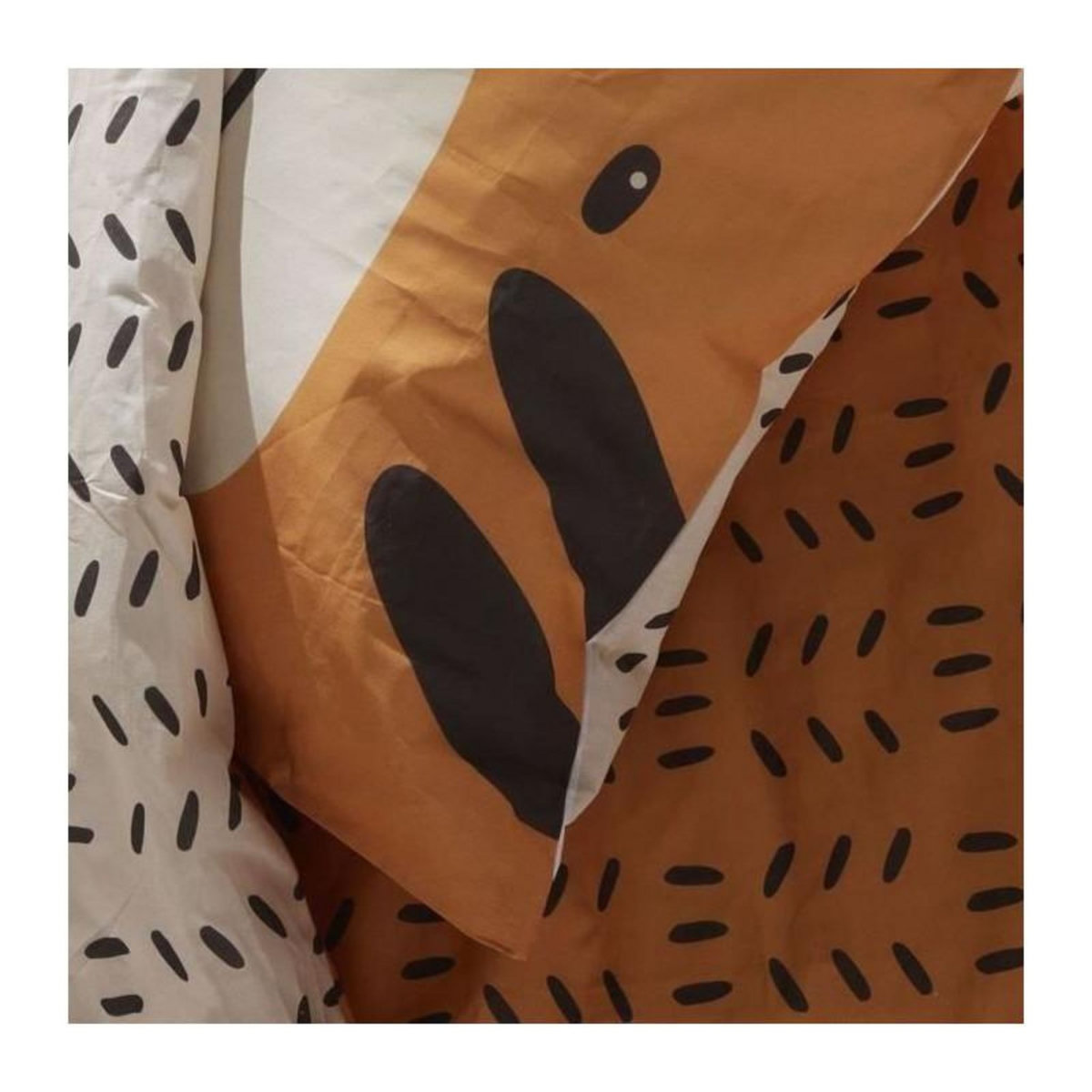 Today Parure de lit - TODAY - 140 x 200 cm - Coton 57 fils - FUNNY 3.7