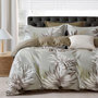 Voir la diapositive 1 : Home collection Parure housse de couette 100 % percale de coton 80 fils Edenia