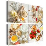 Paris Prix Tableau Imprimé  Sweet Kitchen. Coloris disponibles : Multicolore