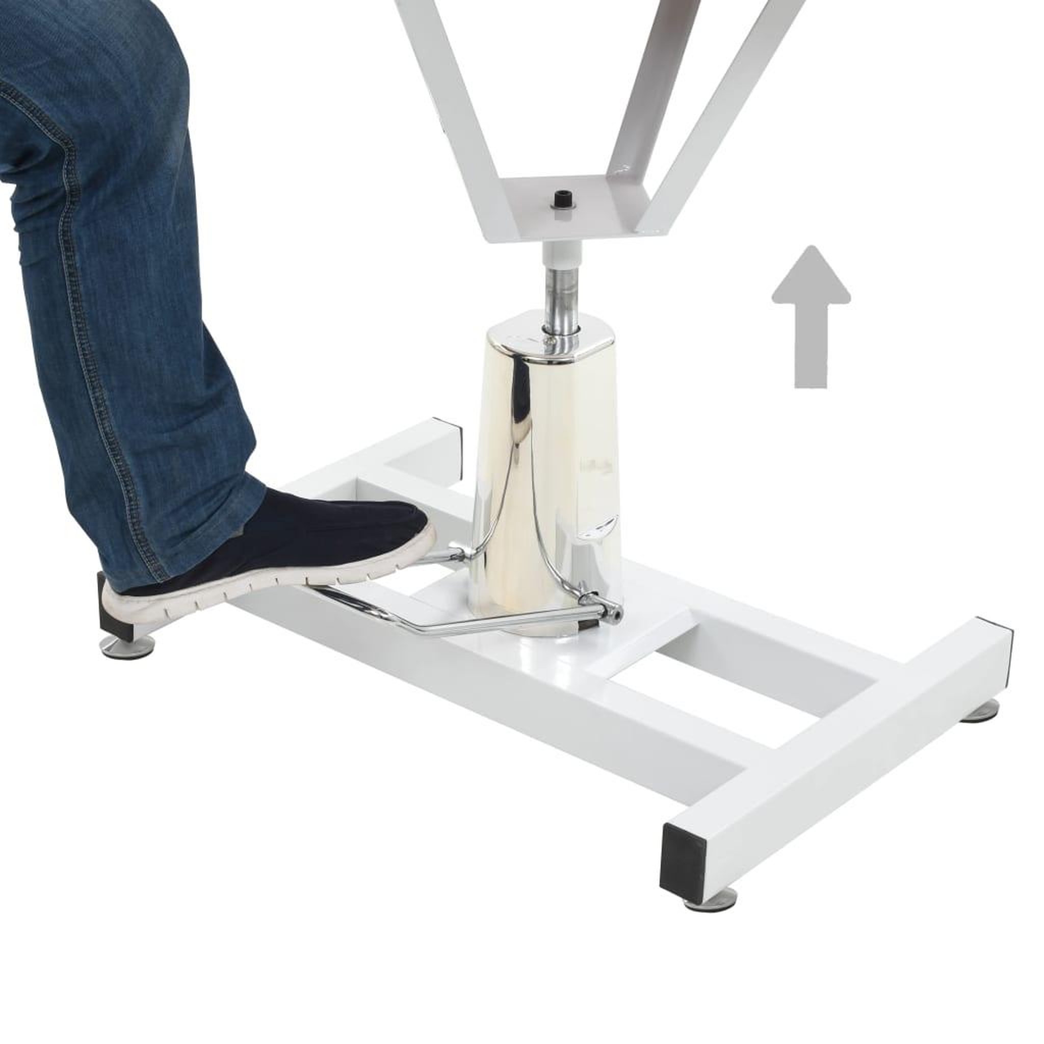 Voir la diapositive 3 : VIDAXL Table Toilettage Ajustable Hydraulique pour Chiens avec Pivot