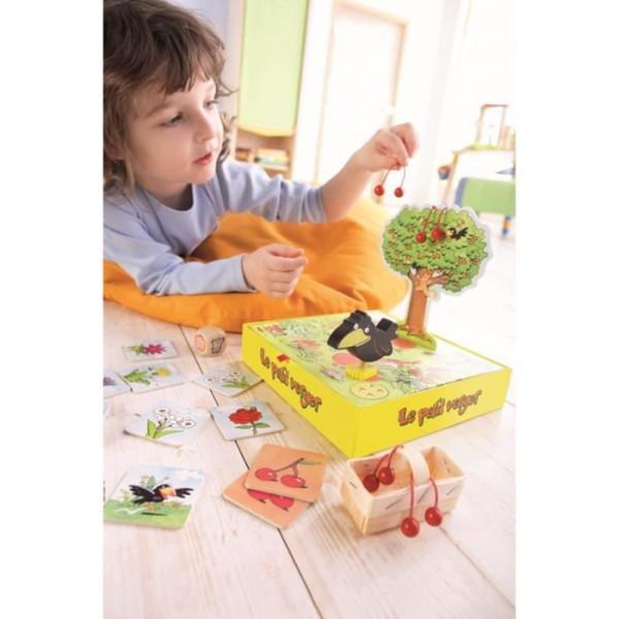 Voir la diapositive 3 : HABA Le petit verger - Jeu des premier age