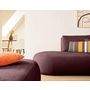 Voir la diapositive 2 : LISA DESIGN Santorini - canapé modulable d'angle droit + pouf - 4 places - en tissu texturé