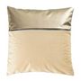 Voir la diapositive 2 : Paris Prix Housse de Coussin Velours  Aston  40x40cm Jaune & Or
