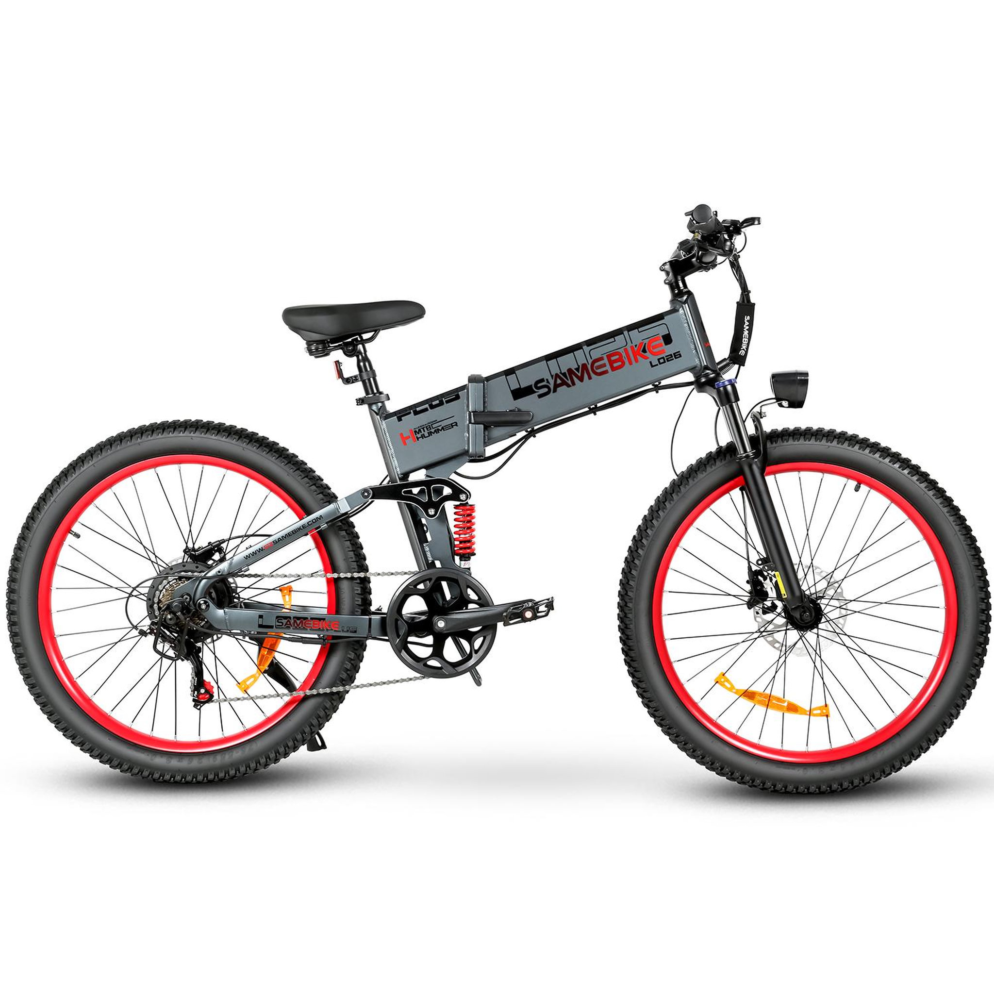 Voir la diapositive 2 : SAMEBIKE Vélo électrique pliable SAMEBIKE LO26-Plus