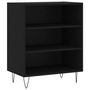 Voir la diapositive 2 : VIDAXL Buffet noir 57x35x70 cm bois d'ingenierie