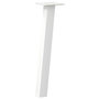 Voir la diapositive 4 : VIDAXL Pieds de table basse 4 pcs blanc 42 cm acier