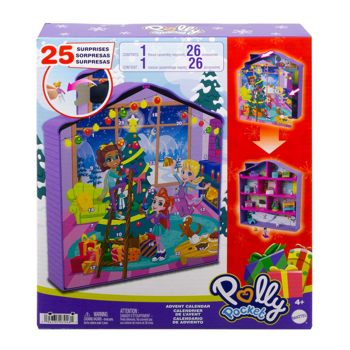 POLLY POCKET Calendrier de l'avent Polly Pocket