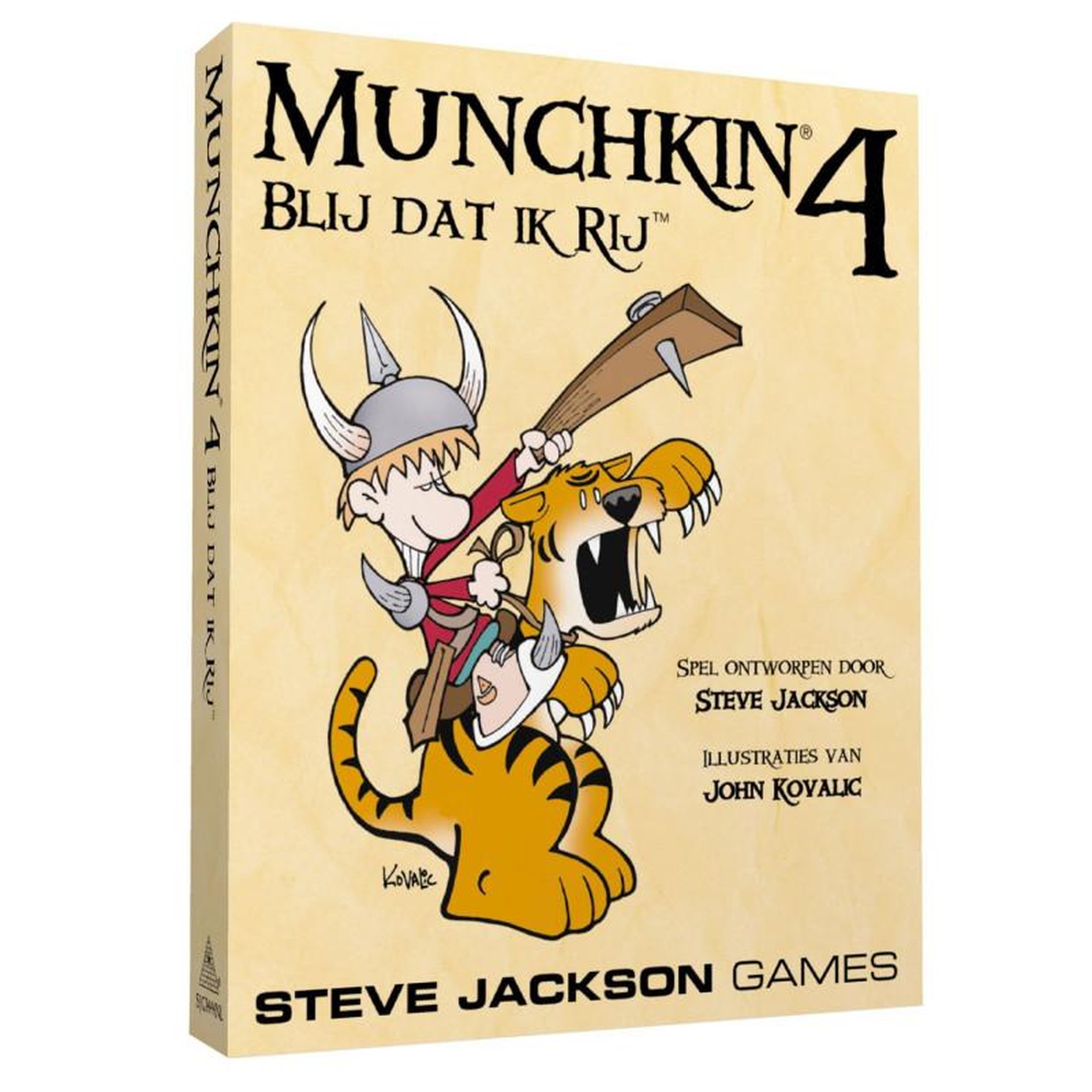 Asmodee Asmodee - Munchkin 4 - Glad I'm Driving Card Game SJG 1444NL