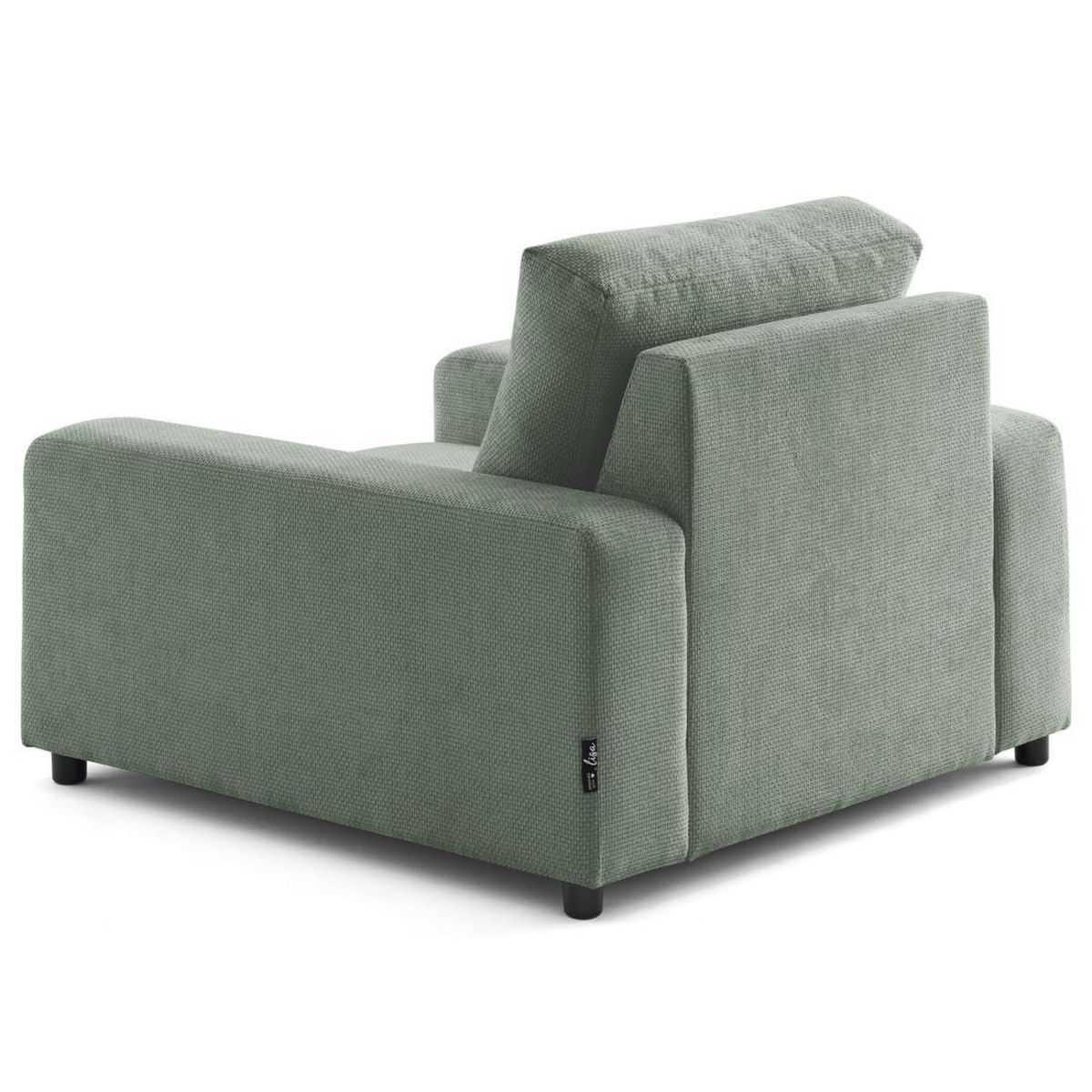 LISA DESIGN Pivoine - fauteuil en velours texturé
