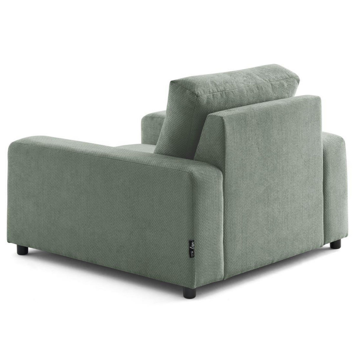 LISA DESIGN Pivoine - fauteuil en velours texturé