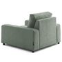 Voir la diapositive 3 : LISA DESIGN Pivoine - fauteuil en velours texturé