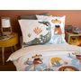 Voir la diapositive 3 : Home collection Parure de couette 2pcs 140x200cm better coton bci made in green savane