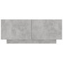 Voir la diapositive 5 : VIDAXL Table de chevet gris beton 100x35x40 cm bois d'ingenierie