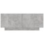 Voir la diapositive 5 : VIDAXL Table de chevet gris beton 100x35x40 cm bois d'ingenierie