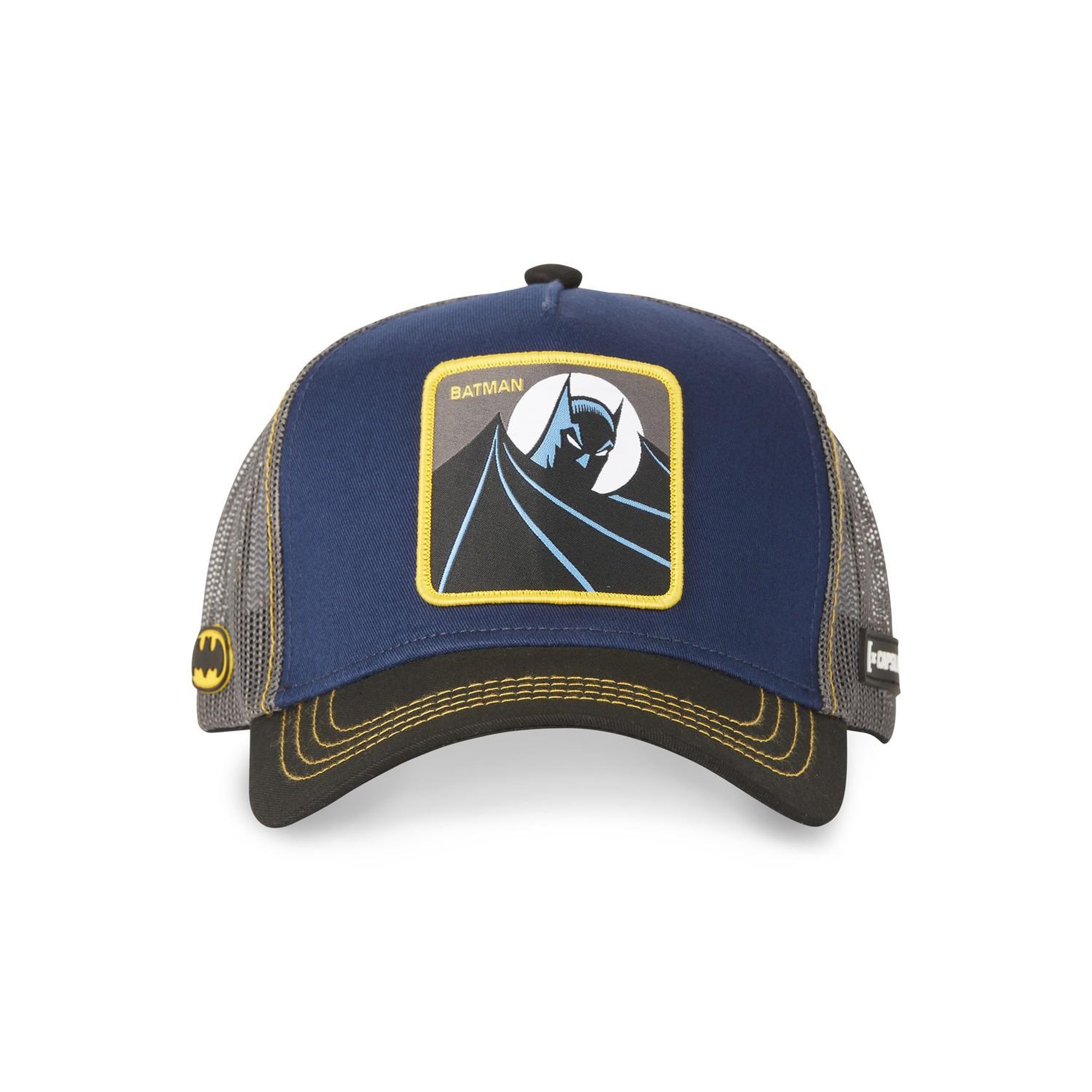 Voir la diapositive 2 : CAPSLAB Casquette trucker avec filet DC Comics Batman