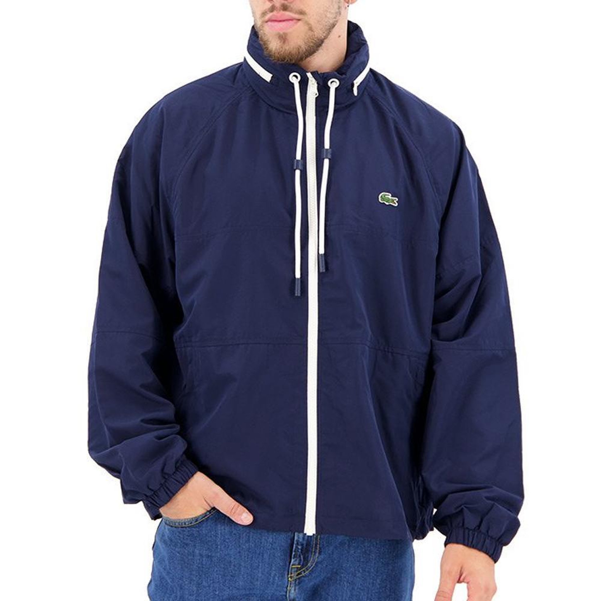 Lacoste Veste marine homme lacoste bh0540. Coloris disponibles : Bleu
