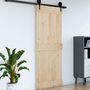 Voir la diapositive 4 : VIDAXL Porte NARVIK 90x210 cm bois massif de pin