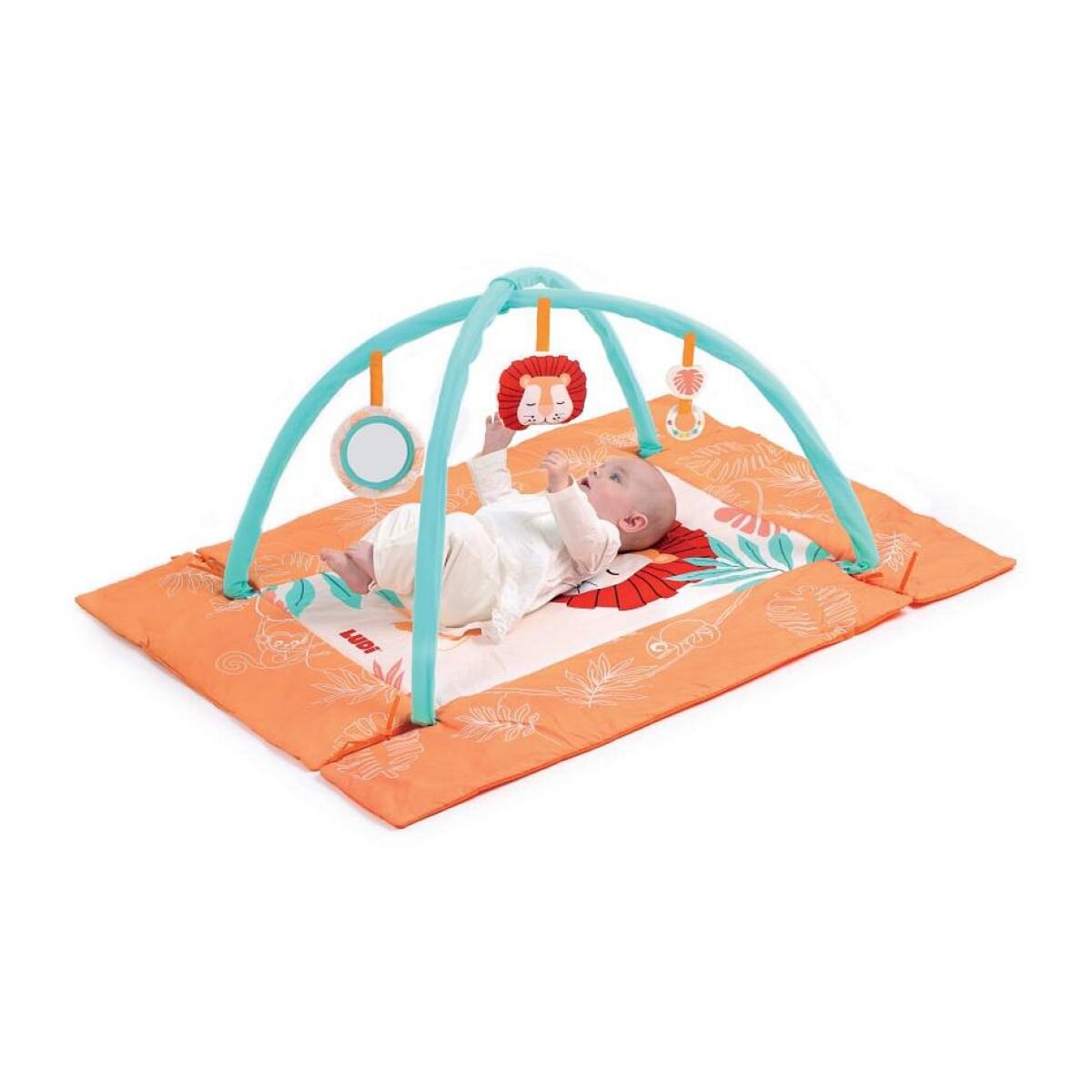 LUDI Tapis d eveil moelleux - Lion