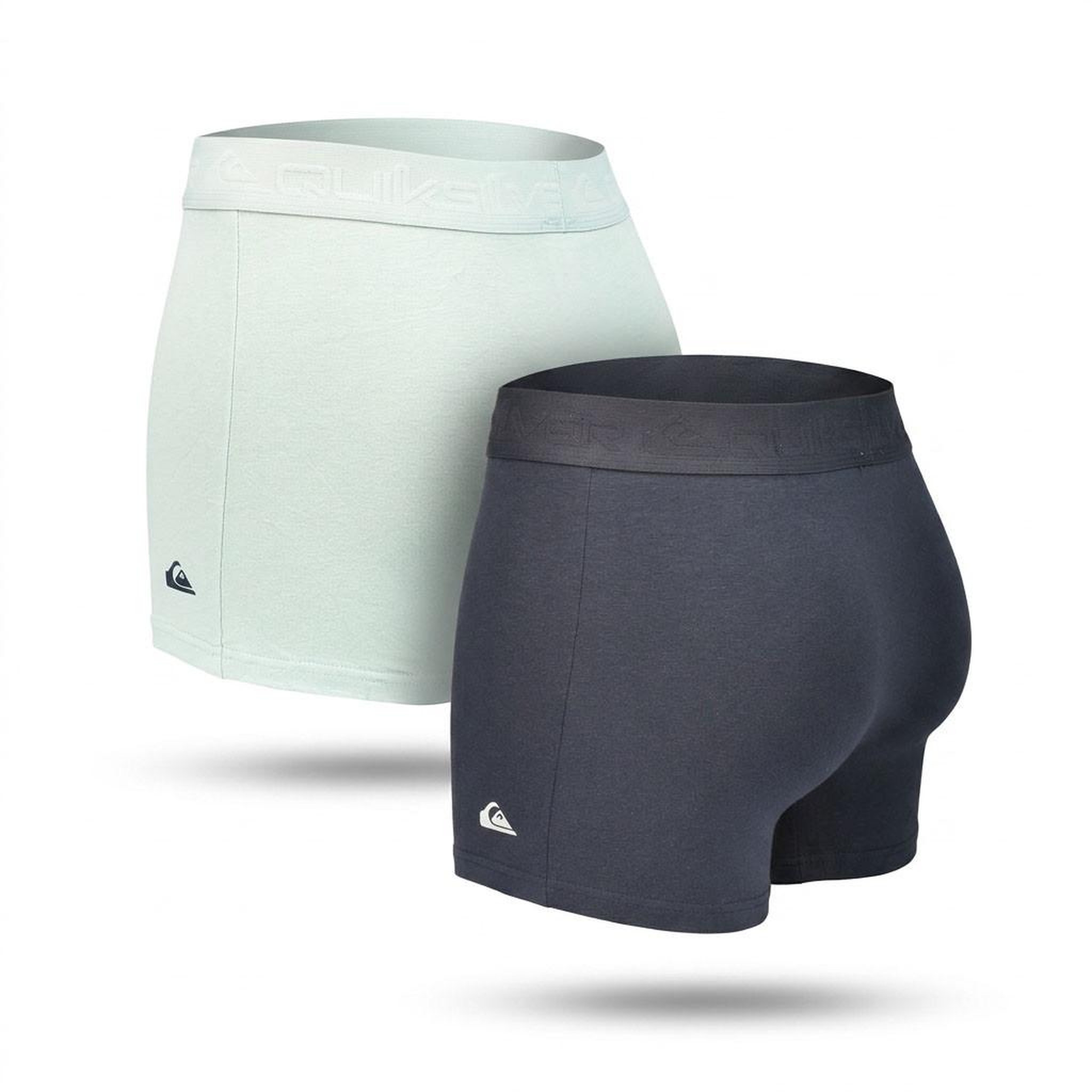Voir la diapositive 6 : QUIKSILVER Quiksilver – Pack 2 Boxers Homme Confort Coton Stretch