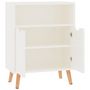 Voir la diapositive 5 : VIDAXL Buffet blanc brillant 60x30x72 cm bois d'ingenierie
