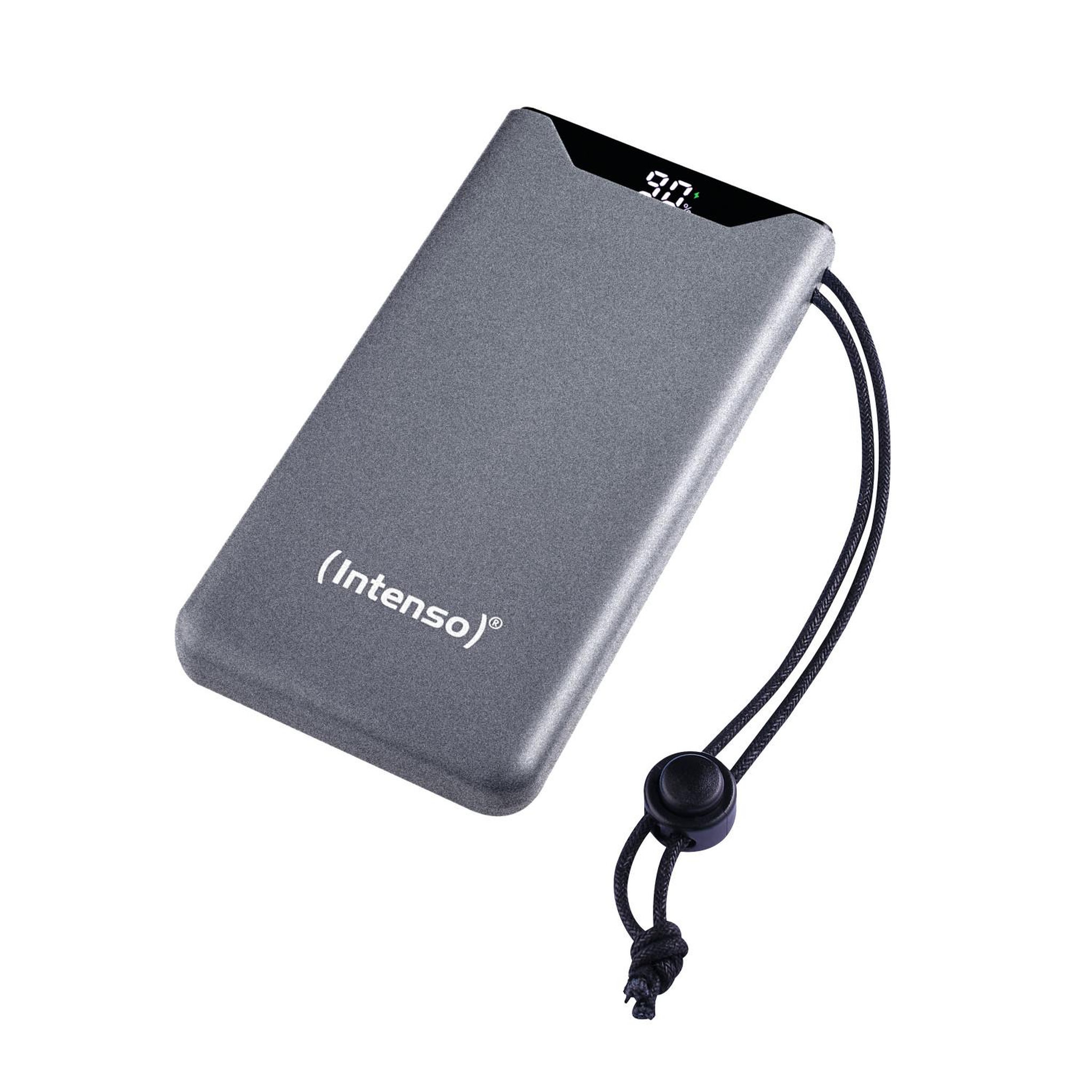 Voir la diapositive 2 : Intenso Intenso 7332034 banque d'alimentation électrique lithium polymère (lipo) 10000 mah gris