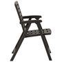 Voir la diapositive 4 : VIDAXL Chaises de jardin lot de 2 Plastique Anthracite