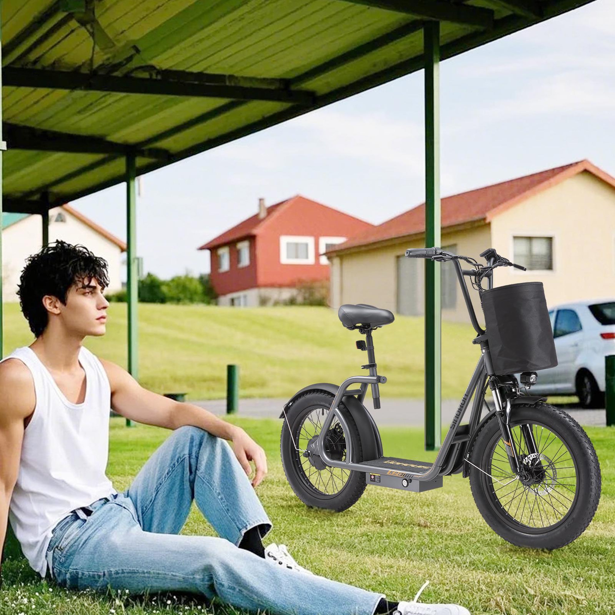Voir la diapositive 6 : SINOHON Trottinette électrique sinohon k20