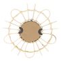 Voir la diapositive 6 : The Home Deco Factory Lot de 3 miroirs en rotin -  Diam 28 cm