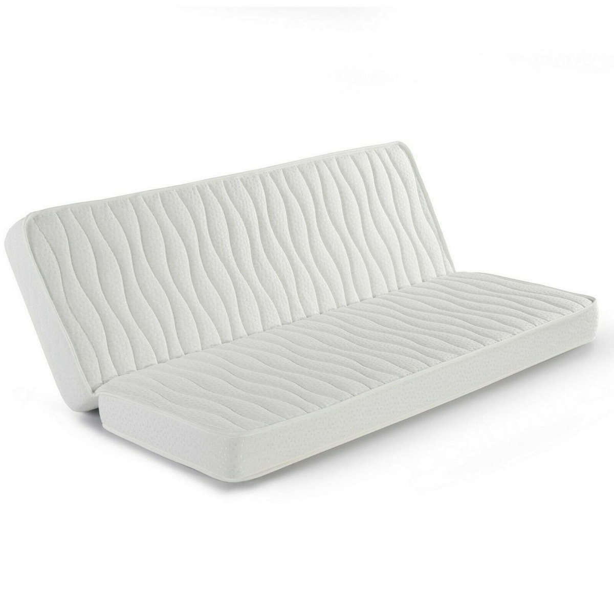 MARCKONFORT Matelas clic clac 130x200 cm pour canapé-lit, 13 cm de Hauteur