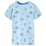 VIDAXL T-shirt pour enfants bleu clair 104