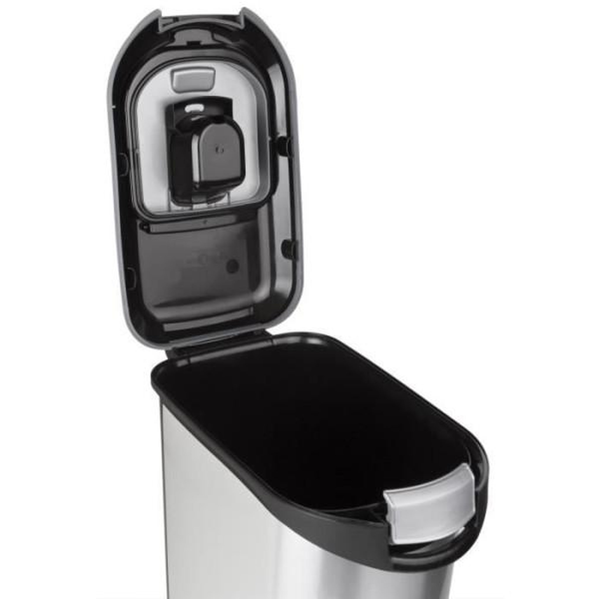 Voir la diapositive 2 : CURVER CURVER Conteneur a croquettes pour chien 20 kg - 54L - Aspect métal