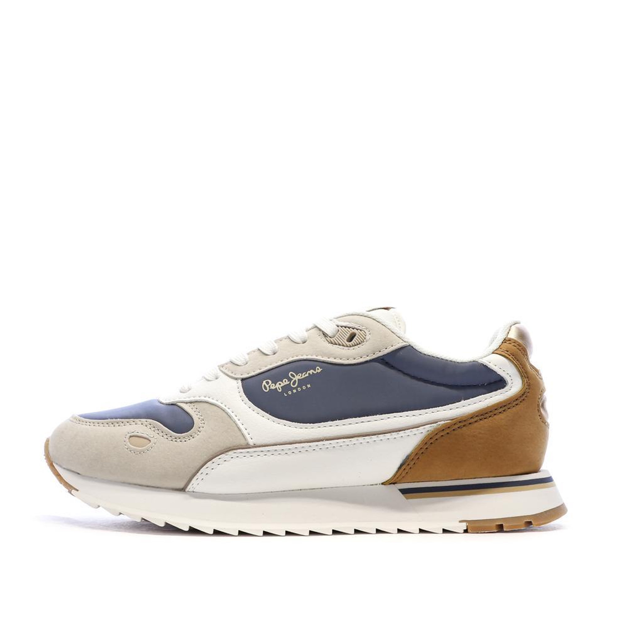Pepe Jeans Baskets bleu/blanc homme pepe jeans bexley light thames. Coloris disponibles : Blanc