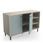 Voir la diapositive 6 : Buffet 2 portes 3 niches L110cm SMART