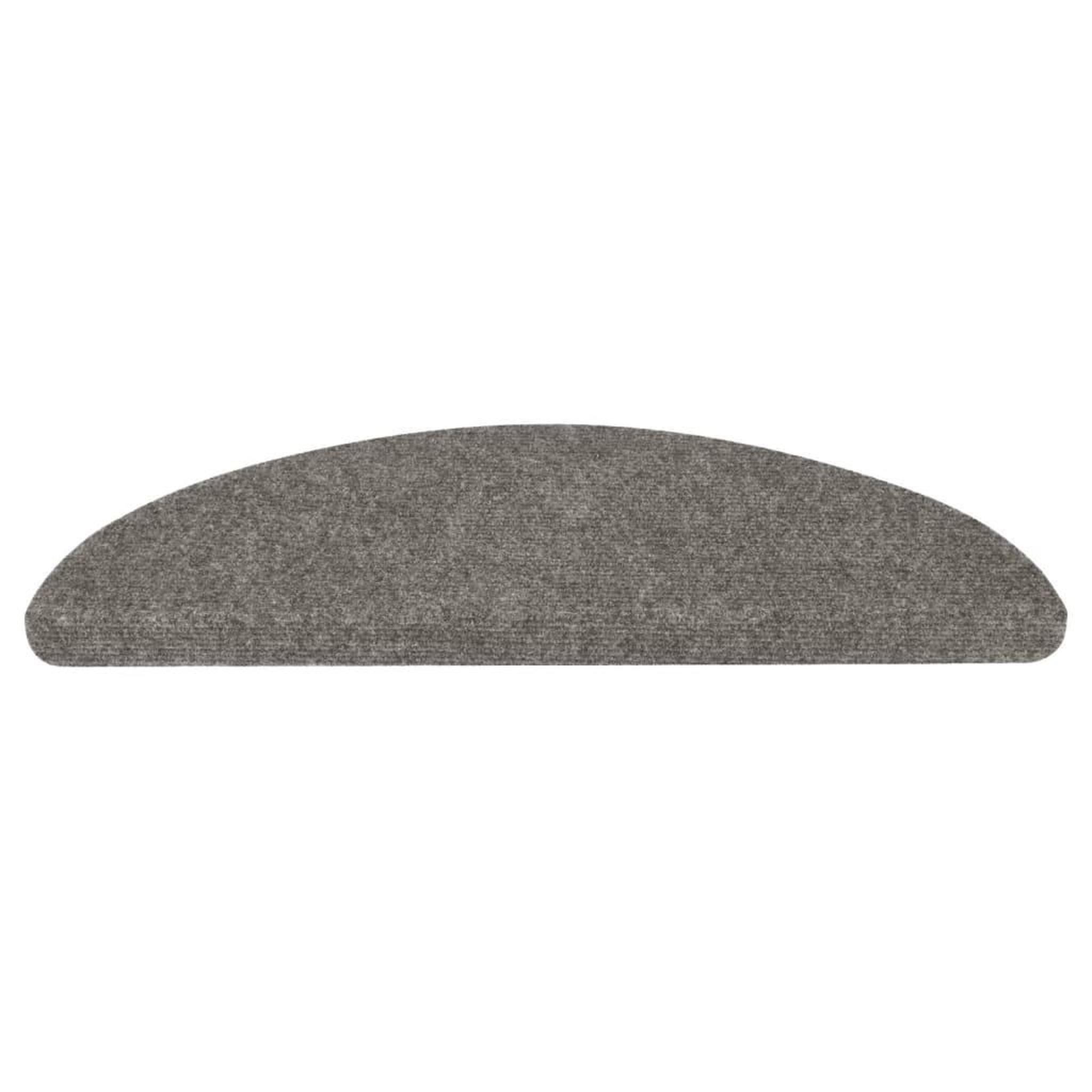 Voir la diapositive 4 : VIDAXL Tapis d'escalier auto-adhesifs 10 pcs gris 65x22,5x3,5 cm