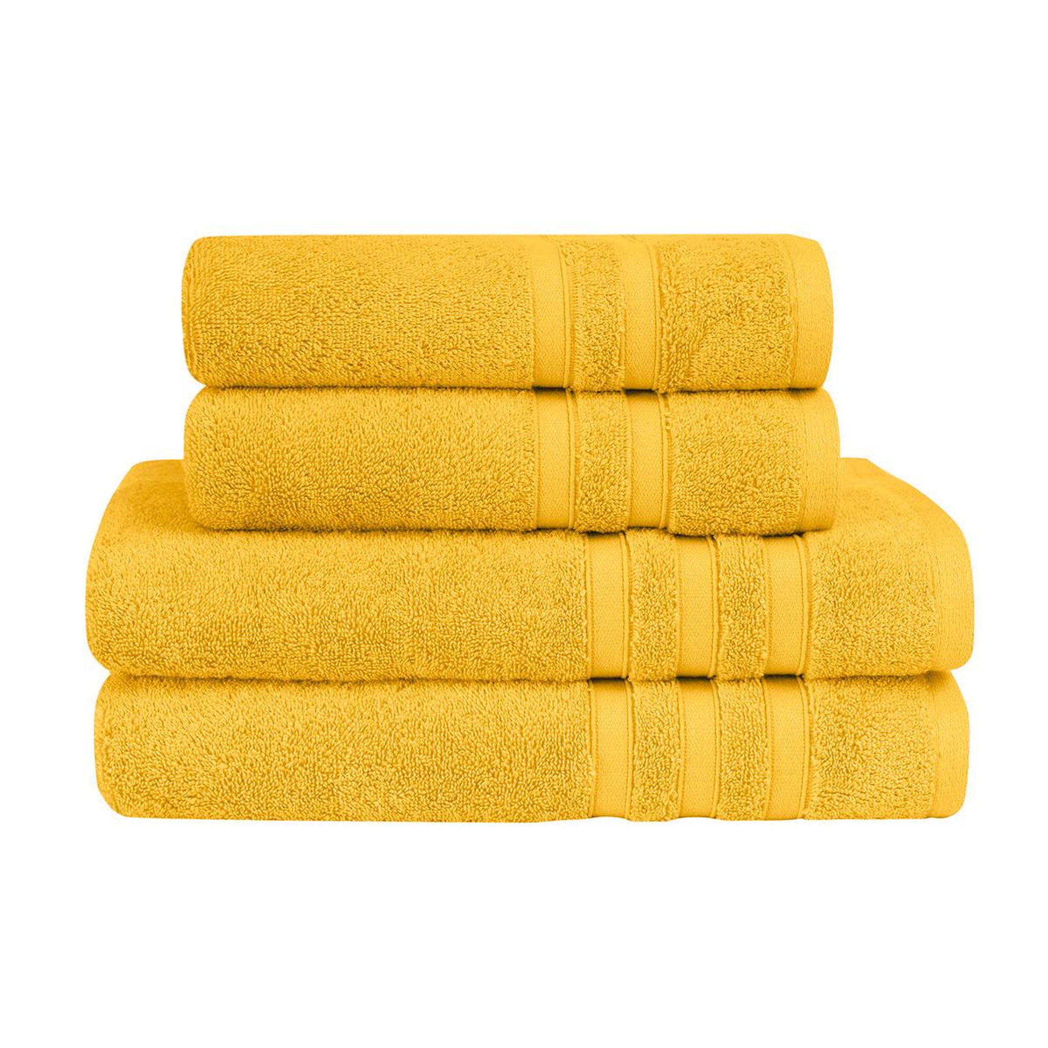 Voir la diapositive 1 : Sensei Maison Ensemble de bain 4 pièces 600 g/m² SENSILK