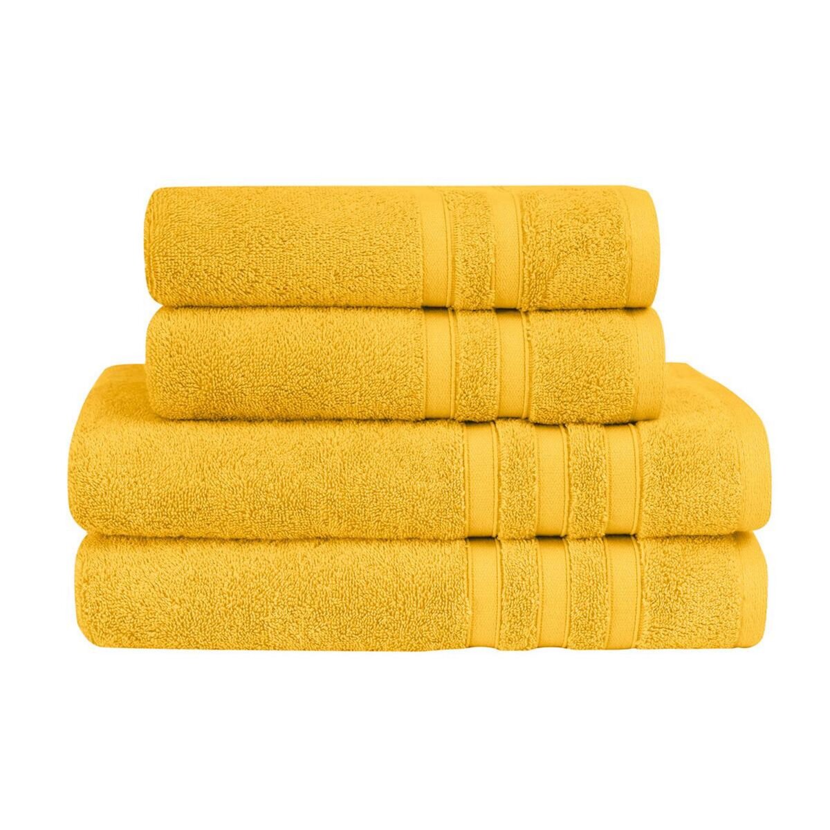Sensei Maison Ensemble de bain 4 pièces 600 g/m² SENSILK