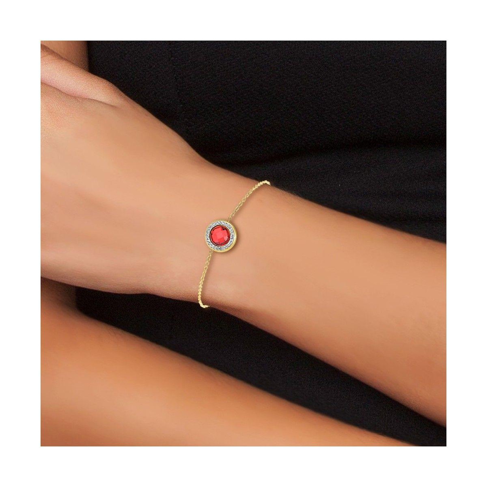 Voir la diapositive 2 : SC BOHEME Bracelet SC Bohème orné de cristaux scintillants