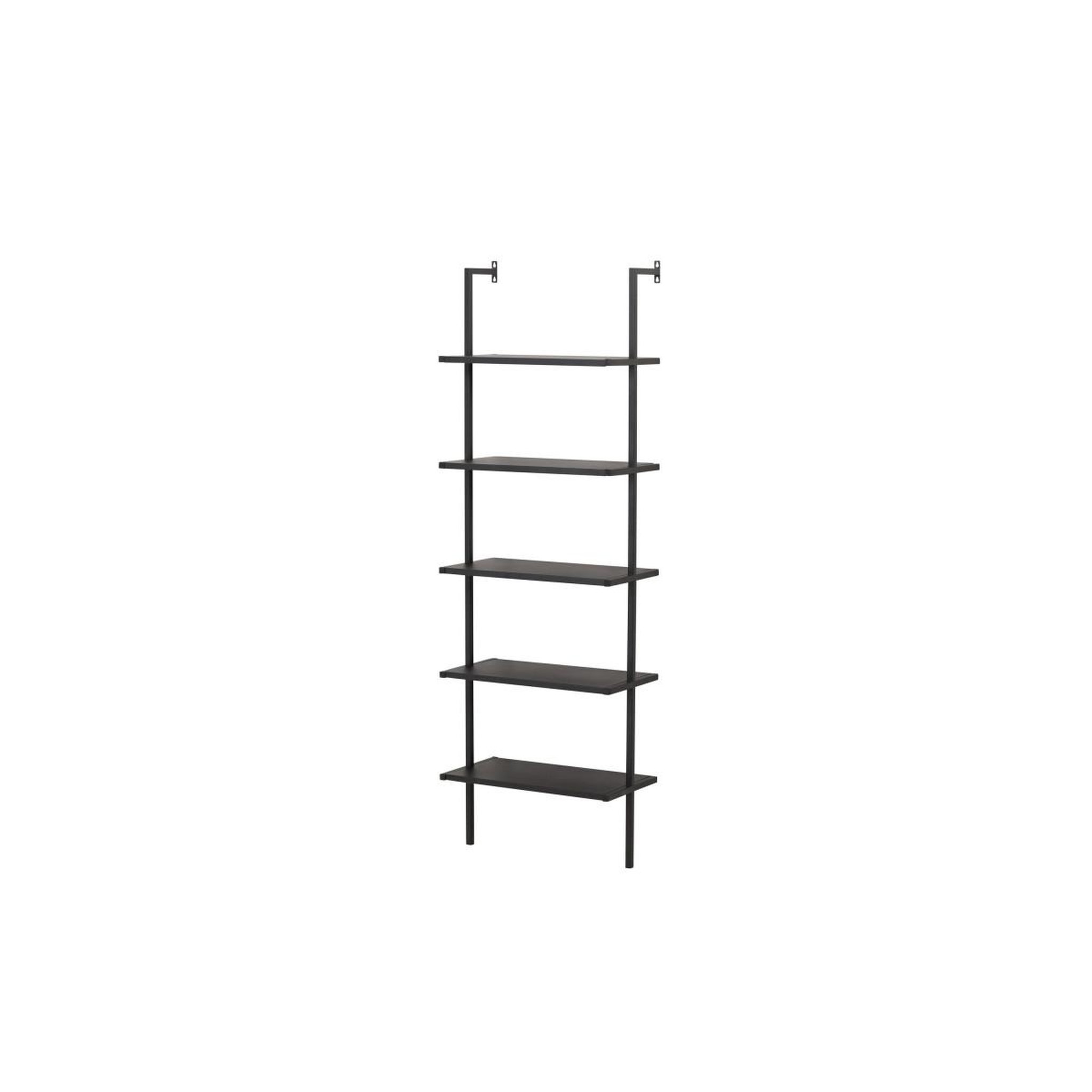 Voir la diapositive 3 : Paris Prix Étagère murale en métal  caracas  183cm noir