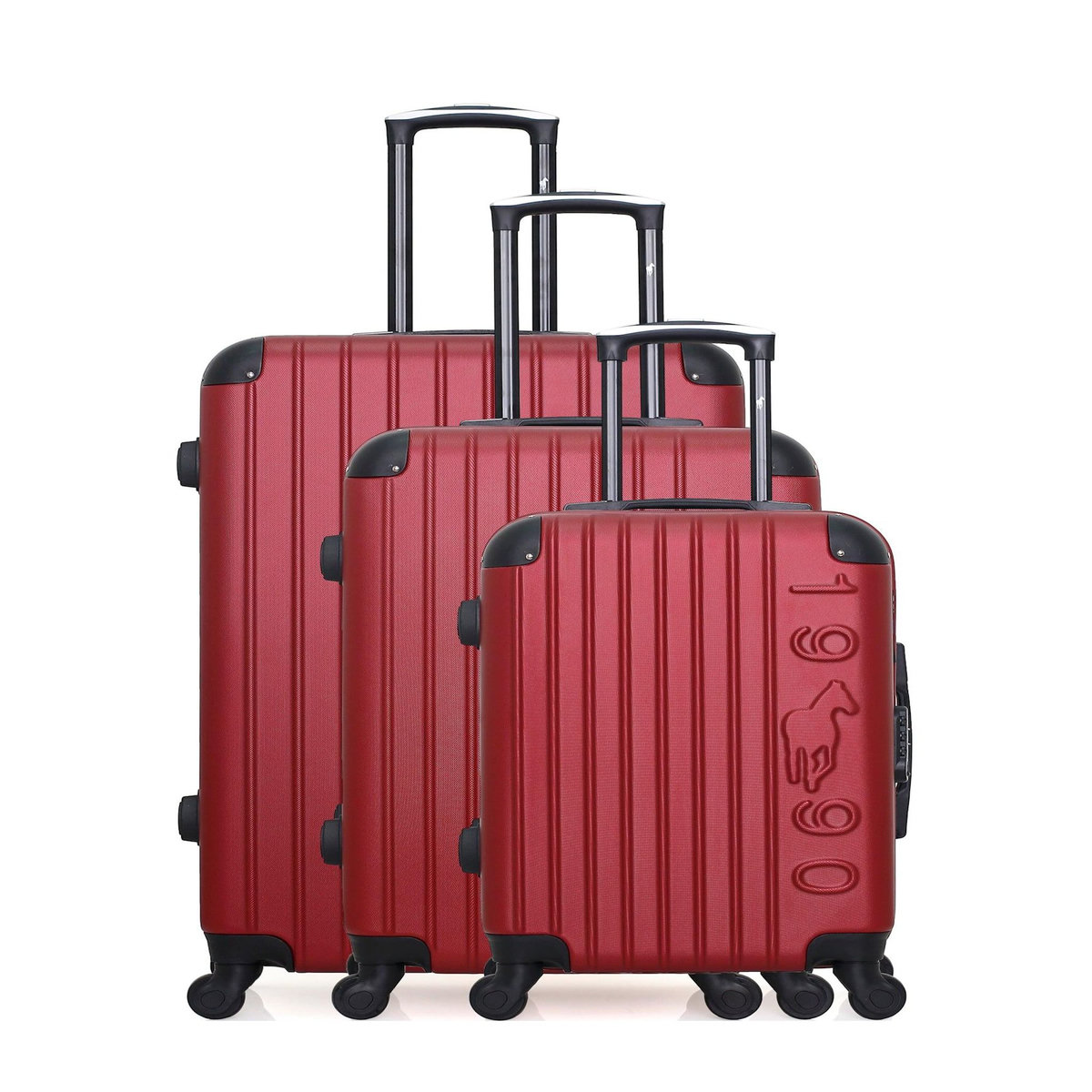 GENTLEMAN FARMER GENTLEMAN FARMER - Set de 3 Valises PORTER 75 cm 4 Roues