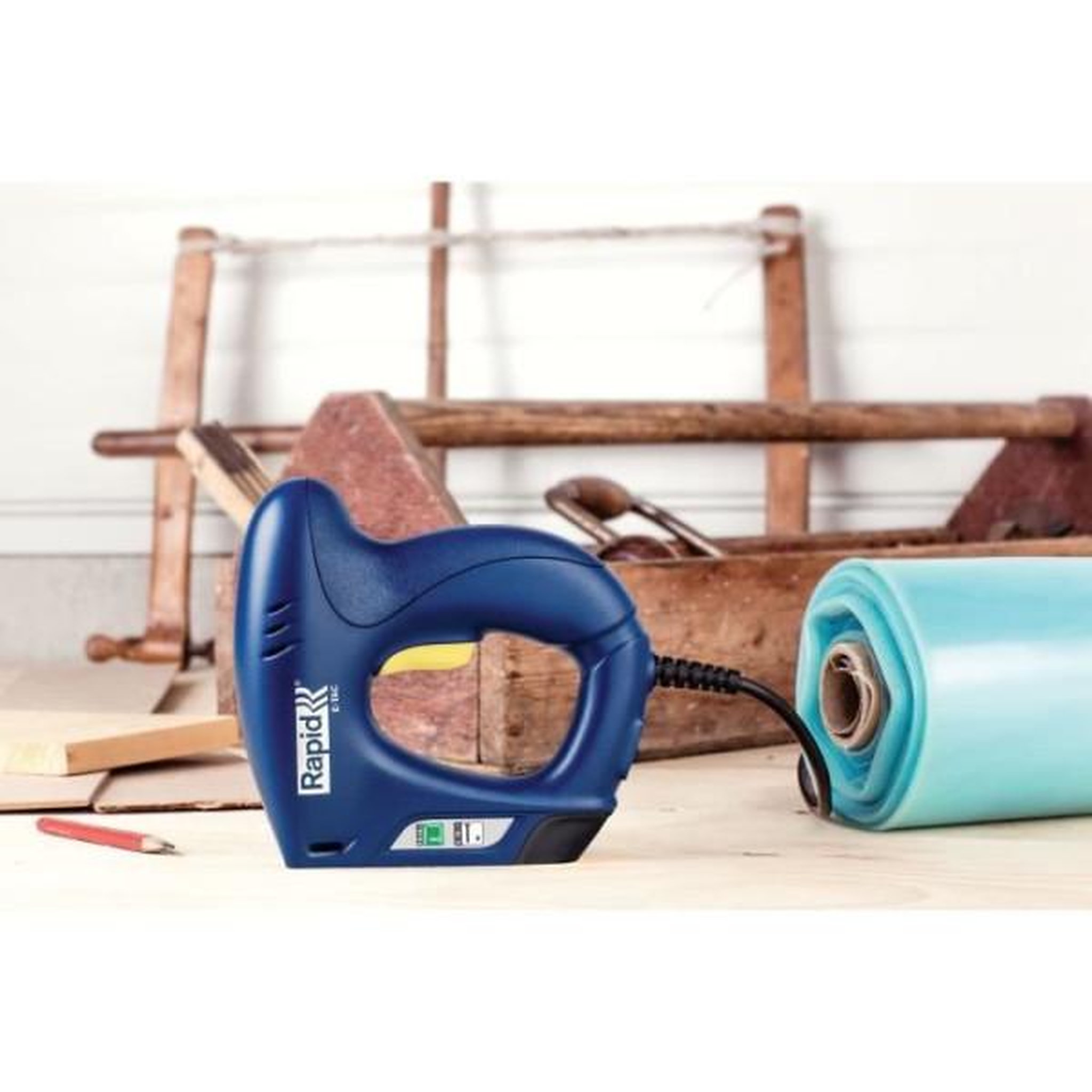 Voir la diapositive 5 : RAPID Agrafeuse-cloueuse - rapid - e-tac dual - filaire - electrique - confortable