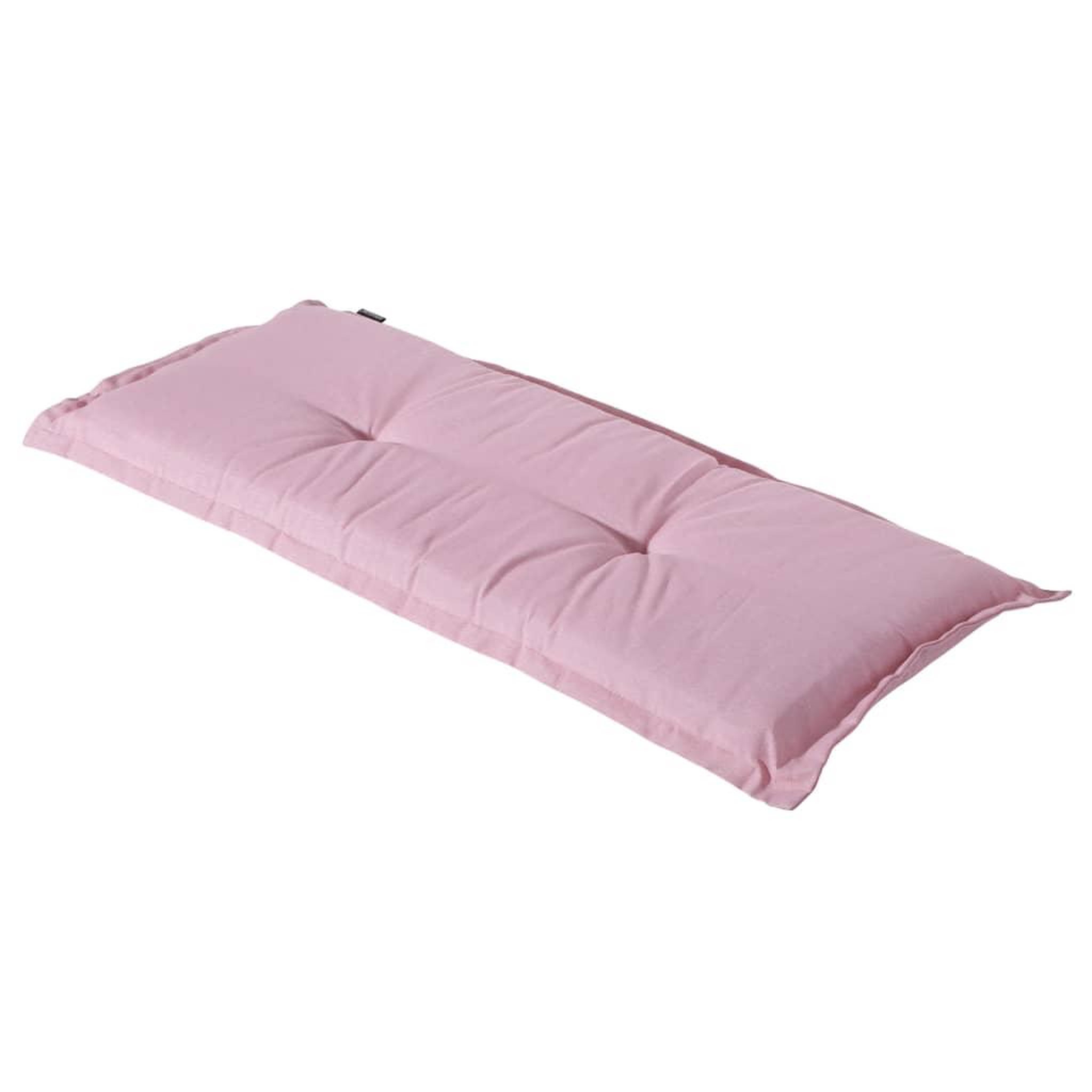 Voir la diapositive 2 : MADISON Madison Coussin de banc Panama 180x48 cm Rose pale