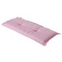Voir la diapositive 2 : MADISON Madison Coussin de banc Panama 180x48 cm Rose pale
