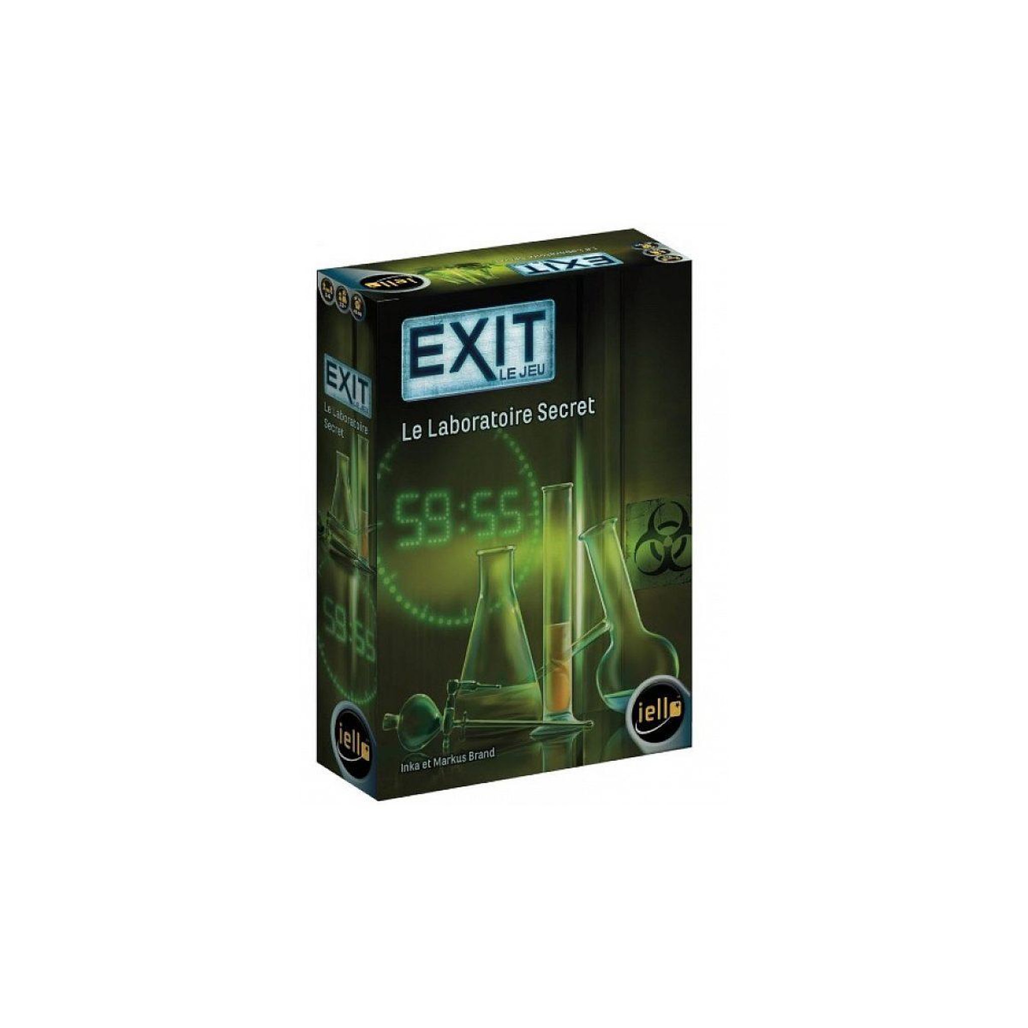 Iello EXIT : LE LABORATOIRE SECRET (CONFIRMÉ), Papeterie