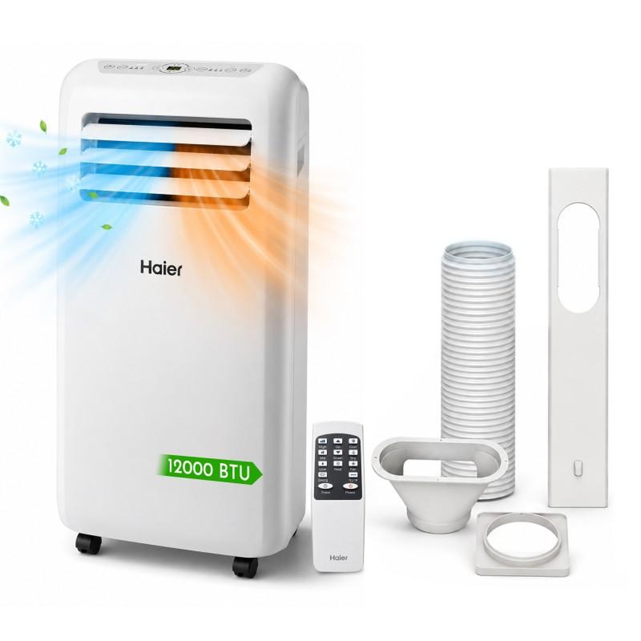 HAIER Haier - climatiseur mobile 12000 btu - froid & chauffage & déshumidification