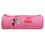 Bagtrotter BAGTROTTER Trousse scolaire ronde Disney Minnie Rose Fun