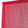 Paris Prix Paire de Voilages  Castille  60x160cm Rouge