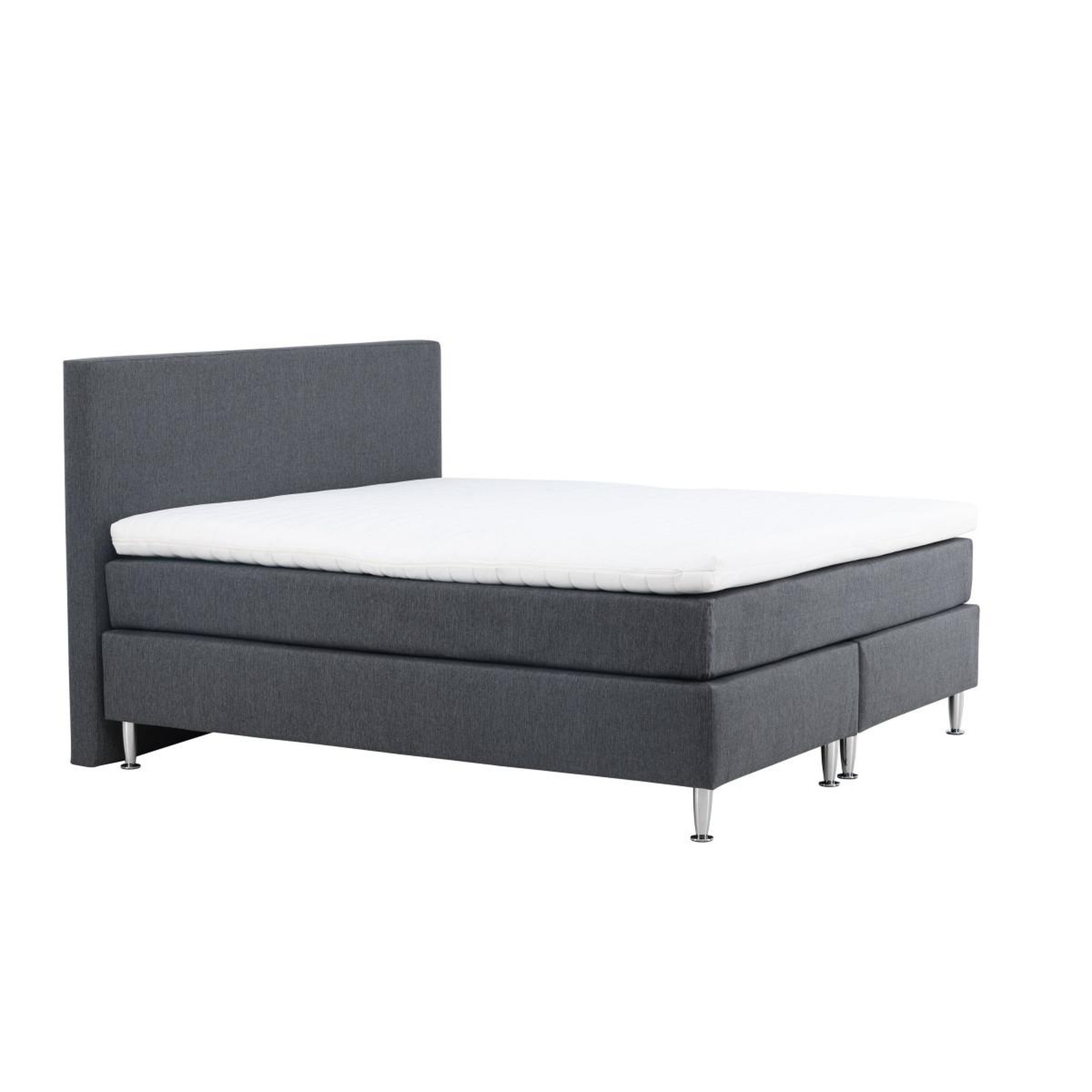 Voir la diapositive 3 : Paris Prix Lit adulte design  toledo  180x200cm gris foncé