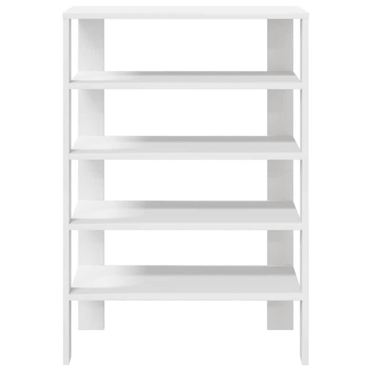 VIDAXL Etagere a chaussures blanc 61x32x87,5 cm bois d'ingenierie