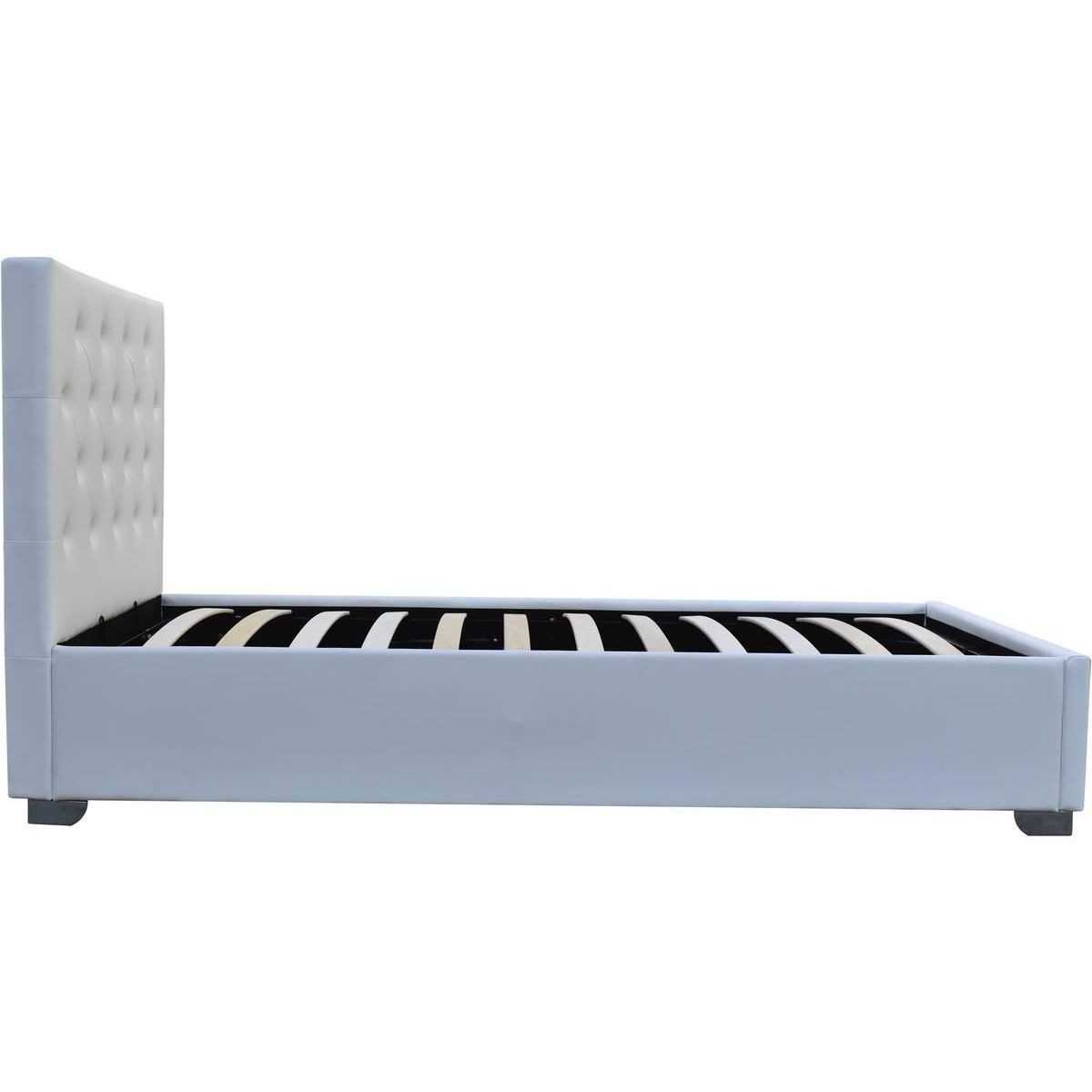 Habitat et Jardin Lit simple avec coffre  Tino  - 90 × 190 cm - Blanc